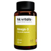 hk vitals Omega 3, 60 Fish Oil Capsules | 1000mg with 180mg EPA & 120mg DHA | Supports Brain, Heart, Eye & Joint Health