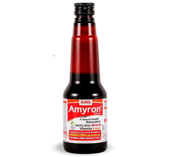 Amyron Syrup 200 ml |Reduces Tiredness & Fatigue | Improves Haemoglobin Level
