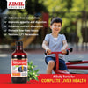 AIMIL Amlycure Syrup - 200ml | Ayurvedic Syrup for Liver Health, Improves Digestion & Better Appetite | Natural Liver Herbal Tonic | Ideal for Children