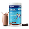 Gritzo SuperMilk Growth (2-6y Kids), Double Chocolate, 400g | 6g Protein with 20 Vitamins & Minerals | Zero Refined Sugar