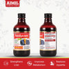 AIMIL Amlycure Syrup - 200ml | Ayurvedic Syrup for Liver Health, Improves Digestion & Better Appetite | Natural Liver Herbal Tonic | Ideal for Children