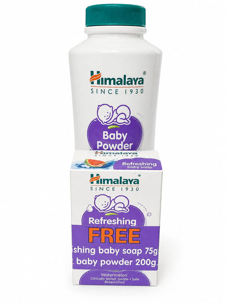 Himalaya Soothing Baby Powder 200gm | No.1 Doctor-Prescribed Brand | Formulated for sensitive skin | Soothes, calms and comforts baby's skin | 99% Natural Origin Ingredients | Free from harsh chemicals