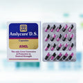 AIMIL Amlycure D.S. Capsule for Total Liver Support | Cleanse and Detox | Protects Cells & Enzymes (Pack of 1) (20 Capsules)