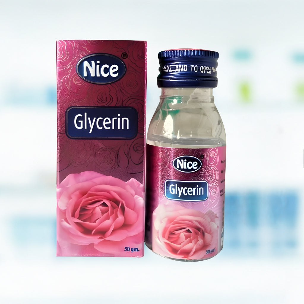 NICE Glycerine for Skin Care ( 2 Pc x 100 gm ) (200 g) (200 g)